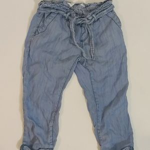 Gap elastic waist Capri pants